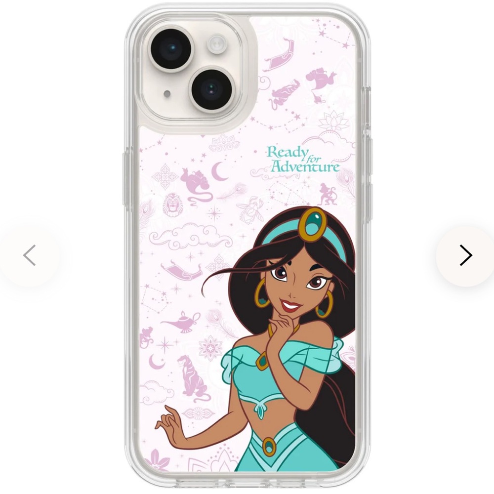 Otter Box Disney Jasmine iPhone 13/14 Case NWT